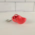 COLORFUL BLING 1-4PCS Cute Shoes Style Keychain Mini Rubber Slipper Keyring Funny Gift...