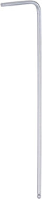 Ball End Hex Key Wrench 1.5mm L-Shape Long Arm Hexagon Metric Wrenches Chrome Vanadium Steel Repairing Tool for Home Repair, Silver Tone...