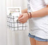 Mini Storage Basket?Pack of 5?- Blend Storage Bins for Makeup, Book, Baby Toy,8x6x5.5 inch Home Decor Canvas Organizers Bag 8x6.3x5.1 inch...