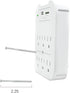 Multi Plug Surge Protector, 6 Outlet with 2 USB A and C Charging Ports 2.4 A ETL Certified Tech2 Multi Outlet for Home, School, Office......
