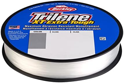 Berkley Trilene® XT®, Clear, 8lb | 3.6kg, 330yd | 301m Monofilament Fishing Line, Suitable for Saltwater and Freshwater Environments...
