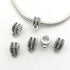 100g (About 125pcs) Mixed Tibetan Tube, Spacer Bail Bead Hanger Fit Charm European Bracelet Pendant (Antique Silver), 125...