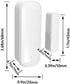 Door and Window Sensors WiFi,Smart Door Open/Closed Detectors for Home Security 1pack(Battery not Included)......