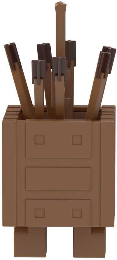 Mattel Minecraft Legends Action Figure, Plank Golem with Attack Action & Accessory, Collectible Toy, 3.25-inch...