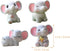 HOMSFOU 4pcs Small Elephant Trinkets Little Elephant Decor Elephant Ornament Garden Statues Outdoor Bookshelf Decor Dollhouse Elephant Toys Animal...