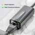 USB Ethernet Adapter, USB 3.0 to 10/100/1000 Gigabit Ethernet LAN Network Adapter Compatible with Nintendo, MacBook, Surface Pro, Notebook PC with...