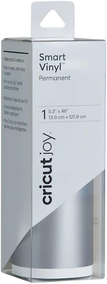 Cricut Joy Smart Vinyl Permanent Silver...