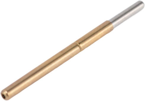 Spring Contact Probe, 100PCS Round Pogo Pins Stainless Steel Wire Mini Size with Brass Plunger for Circuit Soldering Projects...