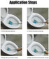 HOMEGOAL Toilet Plunger, Siphon Type Toilet Clog Remover, Flexible Rubber Head Stainless Steel Handle, Toilet Dredge Tool, Squeegee (Blue)...