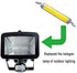 15W 118mm R7S LED Bulbs(2 Pack) 150W Halogen Enquivalent J-Type 120V Dimmable T3 R7s Base Double Ended Flood Light 3000K Warm White for Landscape ...