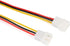20Pairs JST XH 2.54mm 3Pins Connector, 2.54mm Pitch Female and Male JST Connection Plug Header Expansion Wire with 200mm 26AWG Cable...