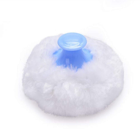 Pack of 2 Baby Body Cosmetic Powder Puff Sponge Box Case Container (Blue/Pink)...
