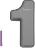 3D Silicone Cake Pans Large Number Cake Mould Novelty Cake Tins DIY Baking Mold for Birthday Wedding Anniversary 10 inch Number of 6...
