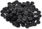 PEPPERLONELY Brand 500PC Black Resin 2 Holes Scrapbooking Sewing Buttons 9mm (3/8 Inch)...