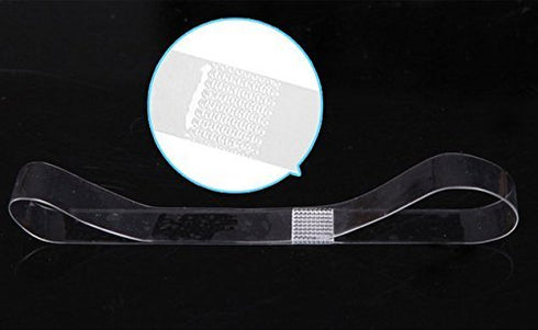5Pair Women Silicone Invisible Shoe Straps Attachable Ankle Straps for Flats Holding Loose High Heel...