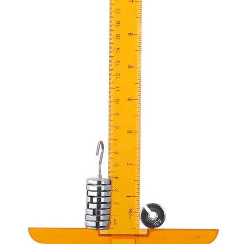 with Hanger and Case 10g Each Durable Silver Lab Slotted Mass Set High Quality Chromium-Plated Metal Slotted Weights Laboratory...