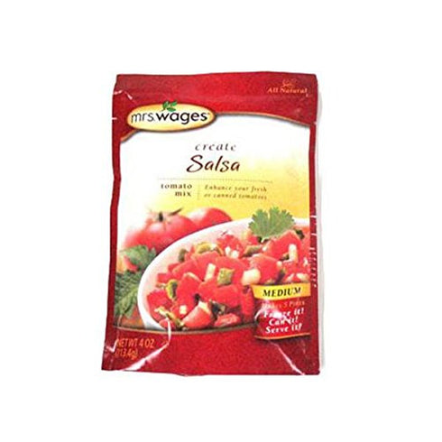 Mrs. Wages Salsa Mix Medium Salsa 4oz( 2 Pack )...