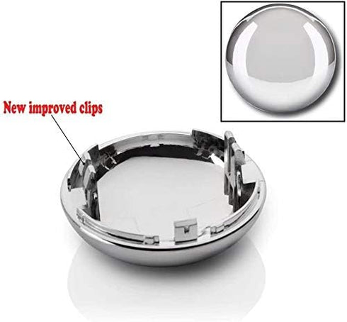 HonsCreat Shifter Knob Chrome Cap for 2004 2005 2006 Ford F-150 4L3Z-7213-BA with Stronger Clips...