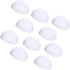 10pcs White Foam Half Ball Christmas Craft Ornaments, 2inch(Diameter)...