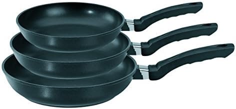 ELO Rubicast Cast Aluminum Kitchen Induction Cookware Frying Pan with Durable Non-Stick Coating, 12.5-inch...