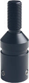 DEWHEL Custom Aluminum Universal Shift knob Shifter Adapter compatible with Non Threaded Shifters BMW Mini M10X1.5 Black...