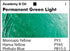 Grumbacher Academy Oil Paint, 37 ml/1.25 oz, Permanent Green Light...