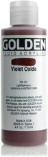 4 Oz Fluid Acrylic Color Paint Color: Violet Oxide...