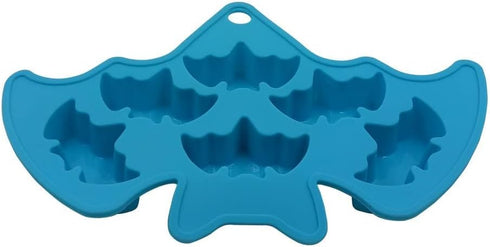 Silicone Bakeware Set - Heat Resistant Halloween Baking Molds for Chocolate, Candy Mold Ice Tray - Bats, 2 Pack...