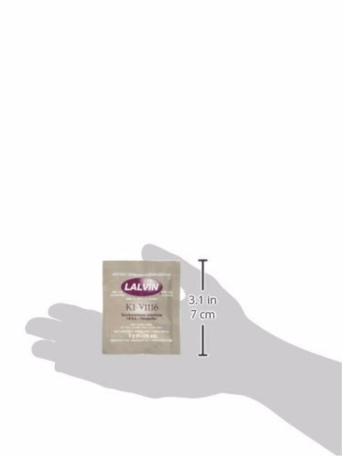 Strange Brew My-WNCV-DYMZ 10 Packs of KIV-1116 Lalvin Yeast for Winemaking, Multi...
