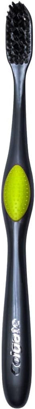 Colgate 360 Charcoal Infused Toothbrush, Floss-Tip Bristles, Soft (Colors Vary) - Pack of 4...