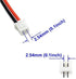 15Pairs jst Connector Kit 2.54mm 2 Pin 10cm Silicone Wire Cables Balance Plug Lead Socket Male and Female Connector for Bluetooth Headset Toys......
