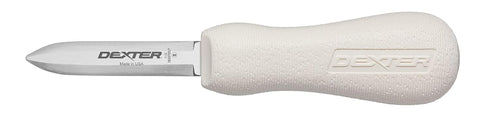 Sani-Safe S126 2-3/4" Providence Pattern Oyster Knife with Polypropylene Handle...