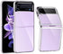 for Samsung Galaxy Z Flip 3 Case, Clear Shockproof Zflip3 Phone Cover, Slim Thin Protective Silicone Cases for Flip3 5G Phone - Transparent...