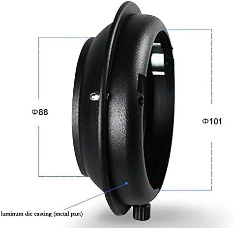 Fomito Balcar Speedring to Bowens Mount Converter Monolight Interchangeable Adapter Ring...