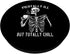 Skeleton Mentally ILL But Totally Chill Halloween Design PopSockets Standard PopGrip...