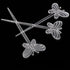 Comicfs 200 Pcs Plastic Cocktail Picks 3.5" Fruit Toothpicks Sandwich Appetizer Cocktail Sticks Food Drink Picks Skewers Party Supplies for Weddin...