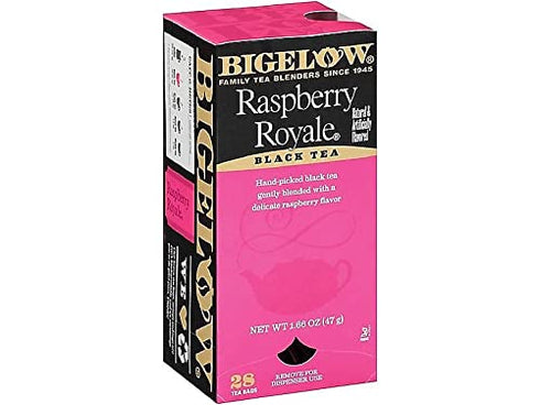 Bigelow 003401 Raspberry Black Tea, Raspberry, 0.34 lbs, 28/Box...