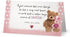 Smiling Wisdom - Piglet Gratitude Quote Mini Greeting Card and Heart Keychain Gift Set - Friend Teacher Woman - Gold...