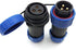 SP21 2Pin-12Pin Panel Mount 21mm Waterproof IP68 Circular Cable Connector Plug Socket,Aviation Cable Connector (3Pin)...