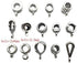 100g (About 125pcs) Mixed Tibetan Tube, Spacer Bail Bead Hanger Fit Charm European Bracelet Pendant (Antique Silver), 125...