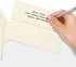 LUXPaper A7 Invitation Envelopes | 5 1/4" x 7 1/4" | Natural | 70lb. Text | 50 Qty...