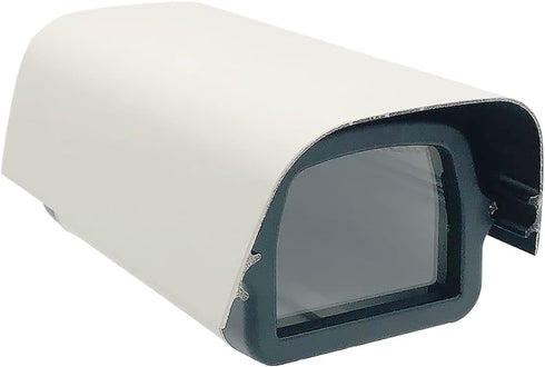 6 Inch Outdoor Weatherproof Small Duty Aluminum CCTV Housing Security Surveillance Camera Housing Camera Mount Enclosure Dust Cover Case...