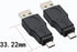 USB 2.0 Adapter A Male to Micro Male Black (3 Pack) USB a Male to Micro Male Adaptor...
