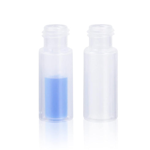 Polypropylene 0.7 ml Short Thread Micro-Vial, 32 x 11.6 mm, Transparent, ND9, 100 pcs/pk...