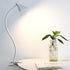 Desk Clip Light,3 Light Modes 10 Dimmable Brightness Reading Light, Flexible Neck Bedside Lamp, Small Table Clamp Lamp for Office, Bedroom, Bed He...