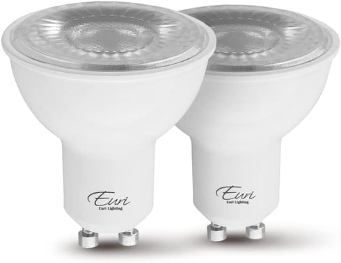 Euri Lighting EP16-7W5020eG-2 Dimmable LED PAR16, GU10 Base, 7W (50W Equal) 500lm, Warm White (2700K), 80CRI, 40° Angle, Damp Rated, UL, Energy St...