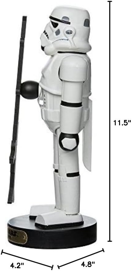 Kurt Adler SW6101L Sw6101L Star Wars Nutcracker, Storm Trooper, 11-Inch...