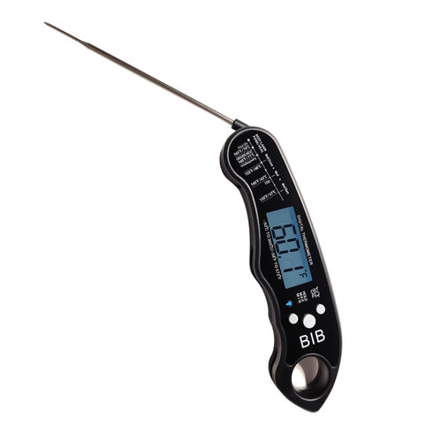 BIB Digital Meat Thermometer - Waterproof Food Thermometer for Kitchen and Outside, Fast Instant Read Food Thermometer for Cooking,& Candy Making,...