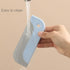 2 Pack Mini Squeegee, Small Kitchen Countertop Squeegee, Soft Glass Cleaner for Home Tabletop, Bathroom Mirror, Car Window Cleaning Squeegee All-P...