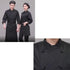 Duolai 100pcs Black Ball Plastic Chef Coat Stud Button Round Movable Jacket Chef Button for Clothing Decorative Accessories...